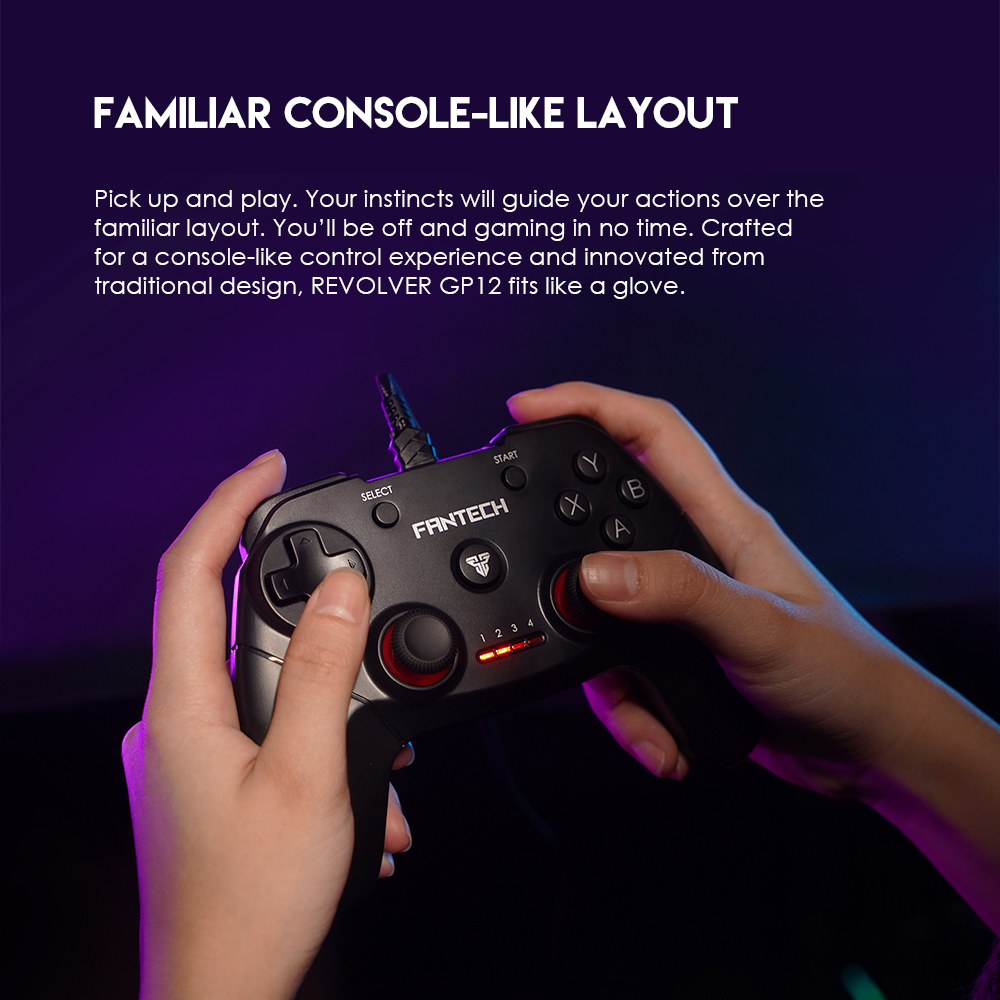 GP12 REVOLVER Black Control PC PS3 7