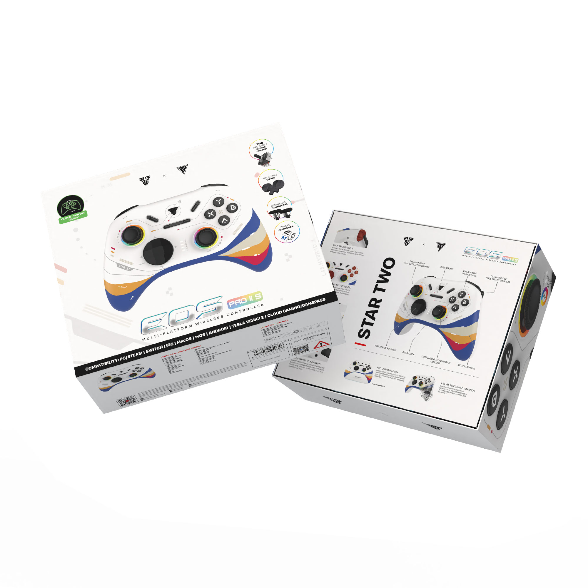WGP15V2s EOS PRO II S Star Two Control Inalámbrico Multiplataforma Android iOS MacOS Switch 29