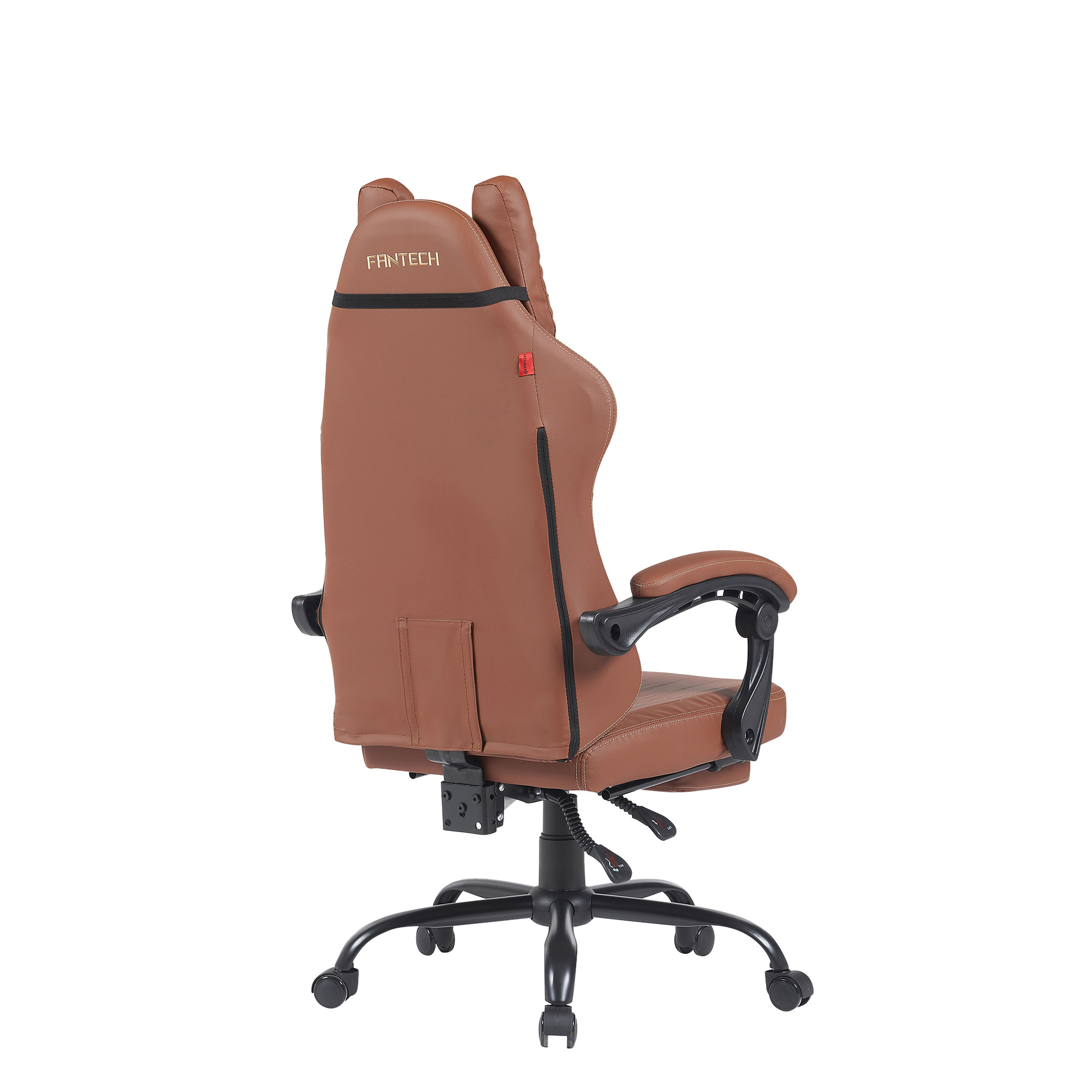 GC193 BROWN Silla Gamer Ergonómica de Ecocuero con Reposapiés 5