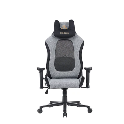 GC195 Grey Silla Ergonómica de Tela Respirable