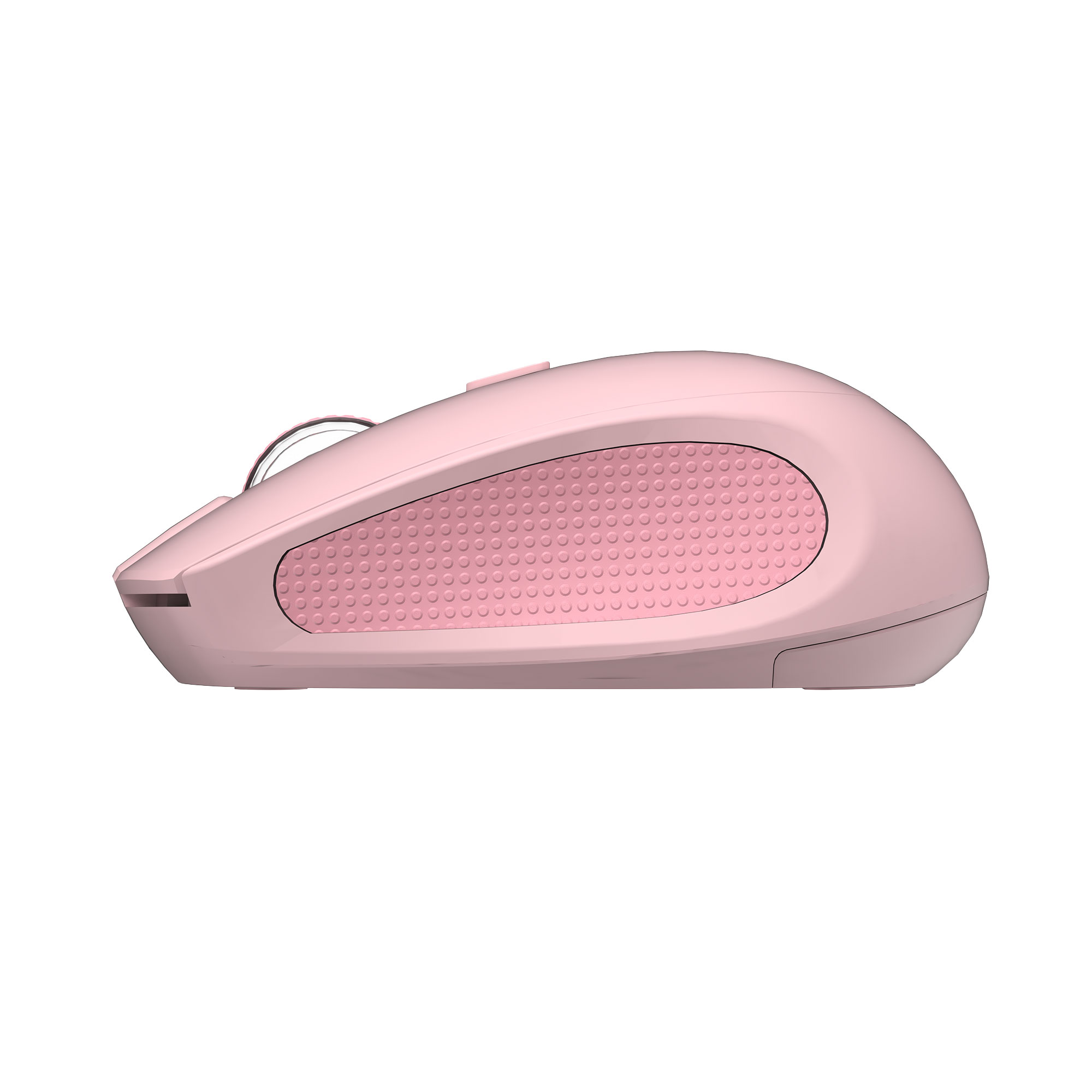 W193 GO Pink Mouse inalámbrico Bluetooth 5.0 y Receptor USB 1.600 DPI 5