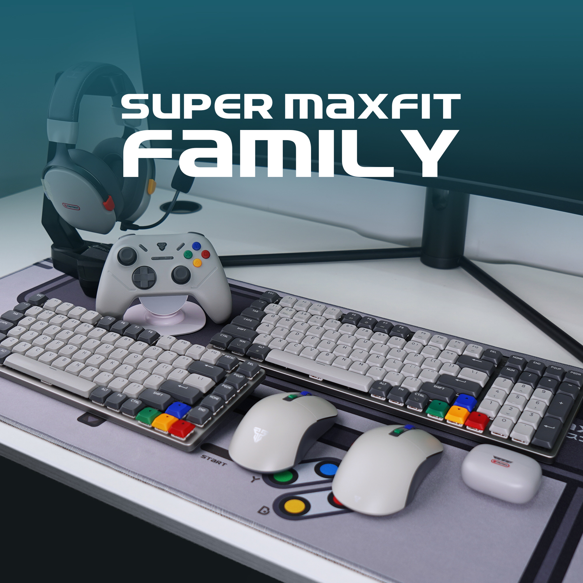 WHG06 CARBON PRO Super Famicom Edition Audífonos Inalámbricos Multiplataforma Super Maxfit SNES 10