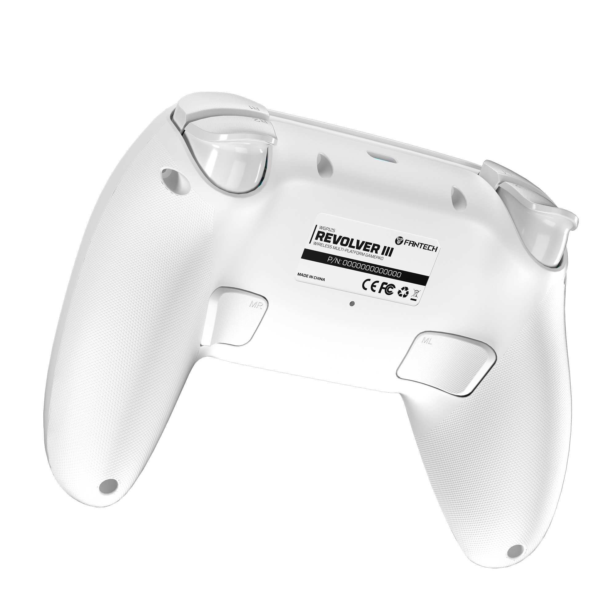 WGP12s REVOLVER III White Control Inalámbrico Multiplataforma Smartphone Switch PS3 4