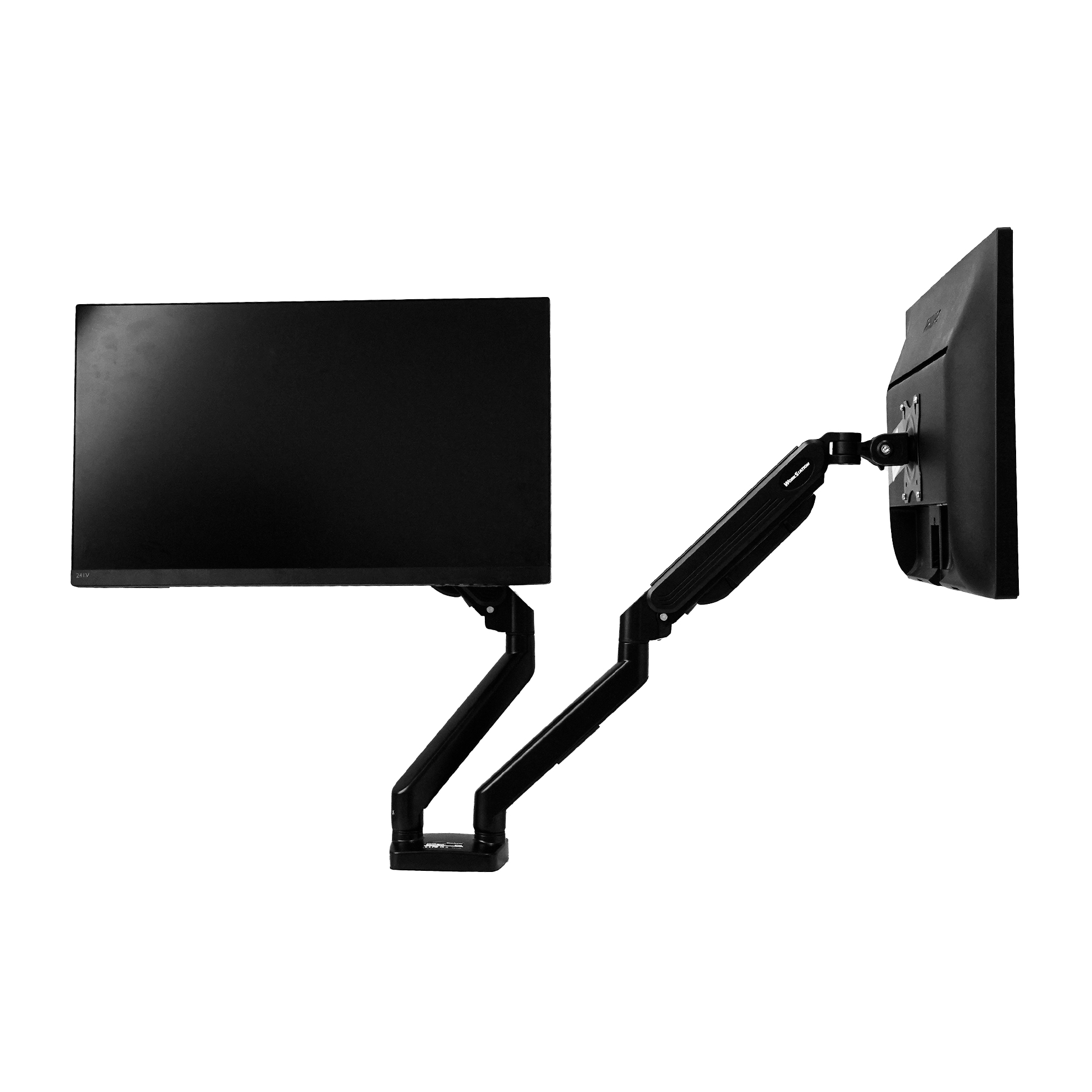 MBD1 PROMOUNT Black Soporte Monitor Double Arm WorkStation 4