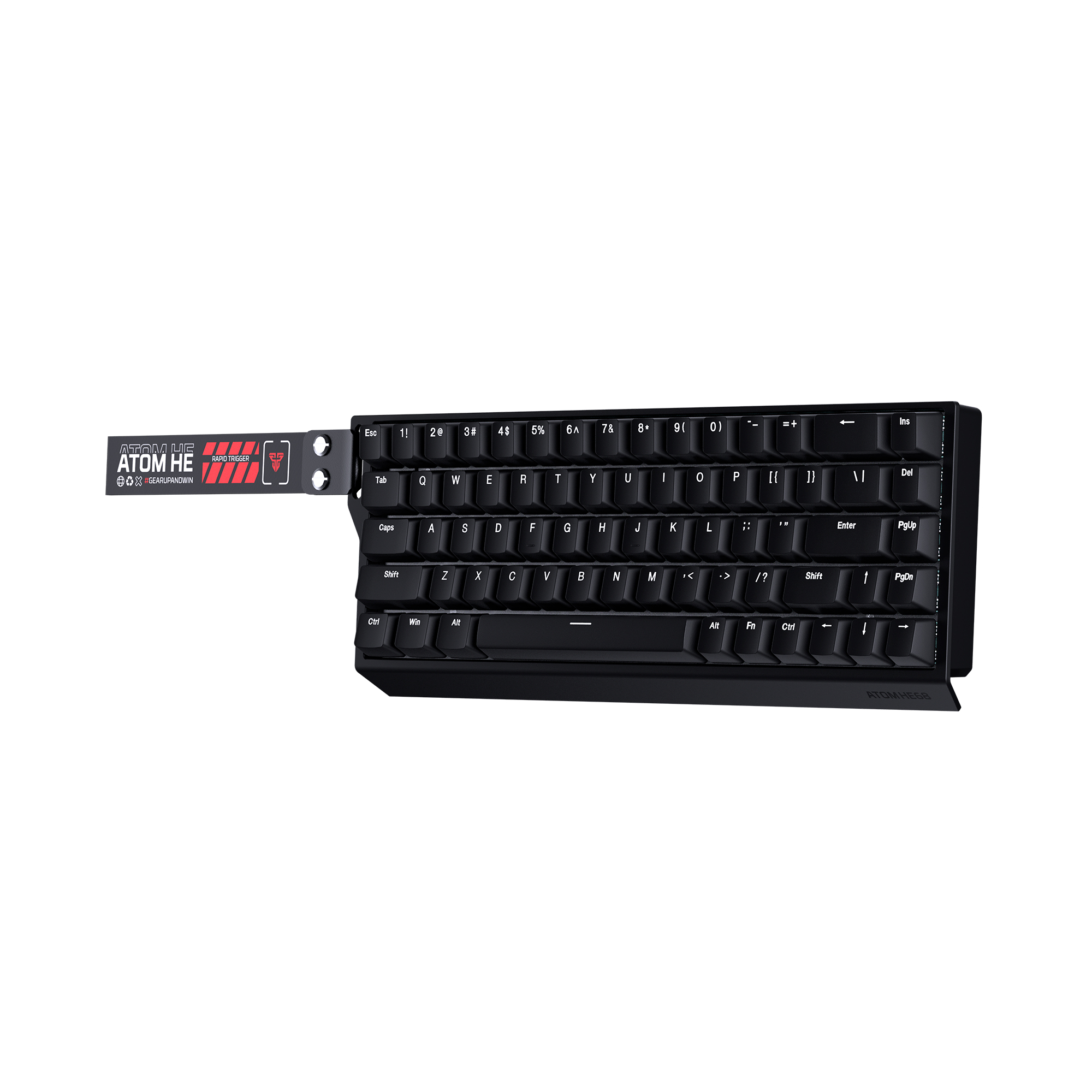MK811 ATOM HE68 Black Teclado Magnético 60% 8.000 Hz Layout USA 1