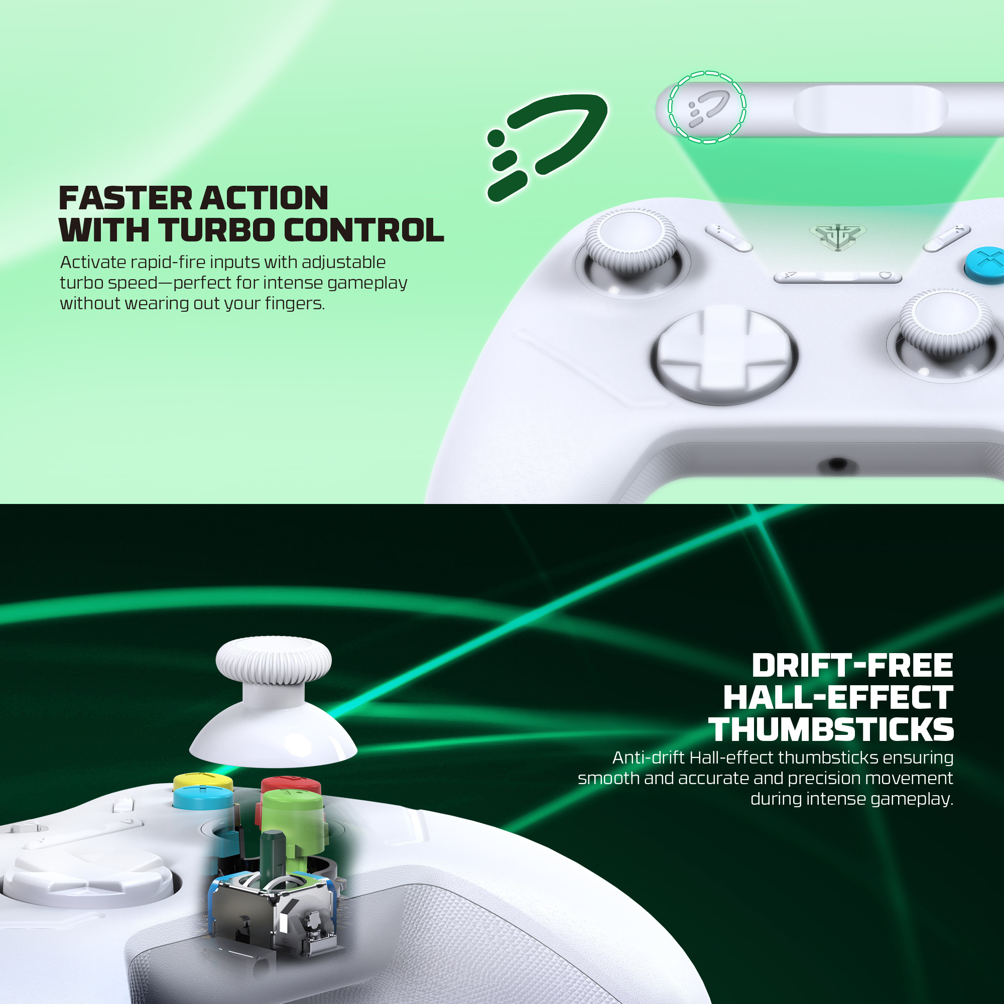 WGP13X SHOOTER III White Control Inalámbrico Xbox Series S/X Xbox One PC 16