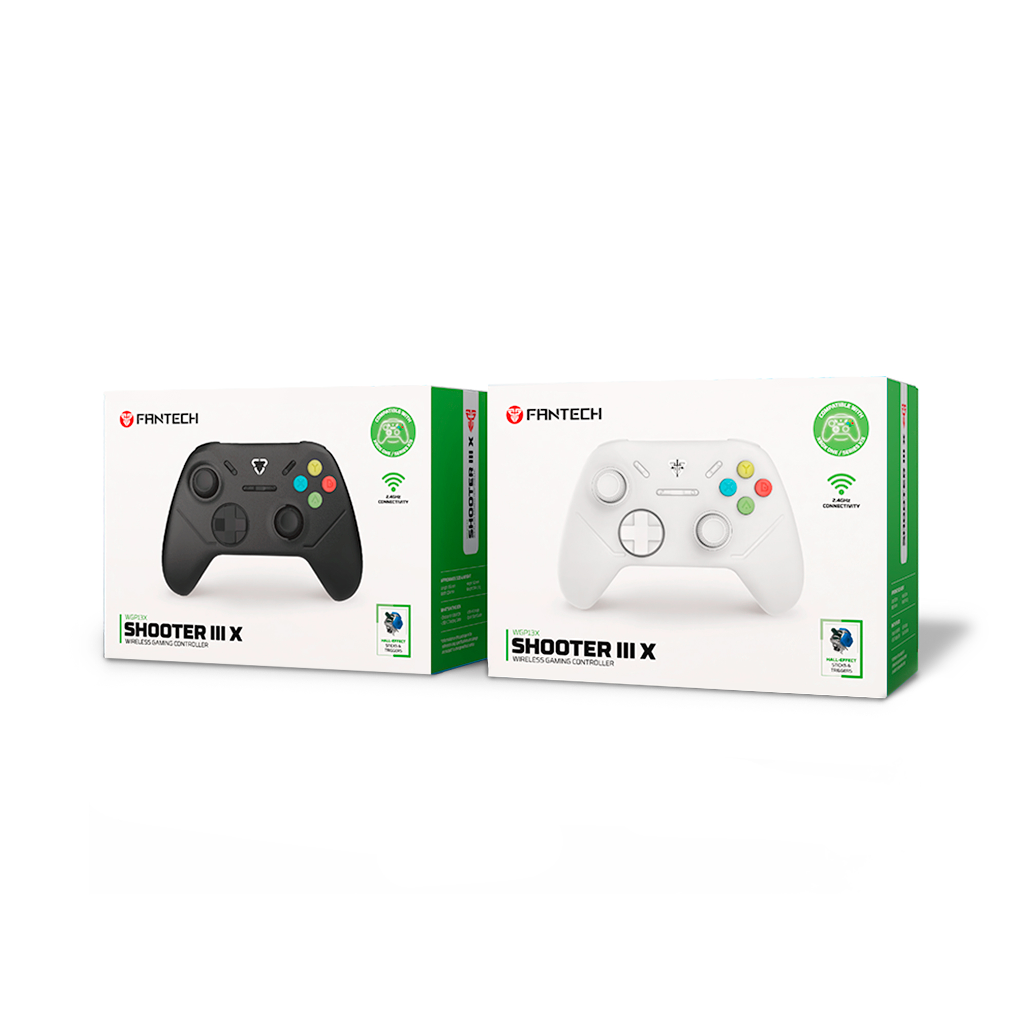 WGP13X SHOOTER III White Control Inalámbrico Xbox Series S/X Xbox One PC 24