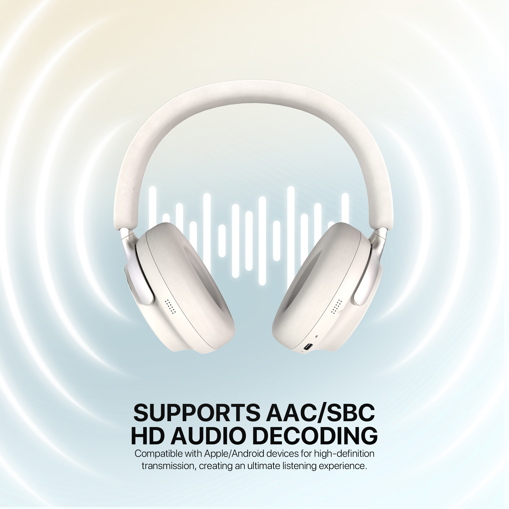WH07A FLOW Light Grey Audífonos Inalámbricos HD Audio 12