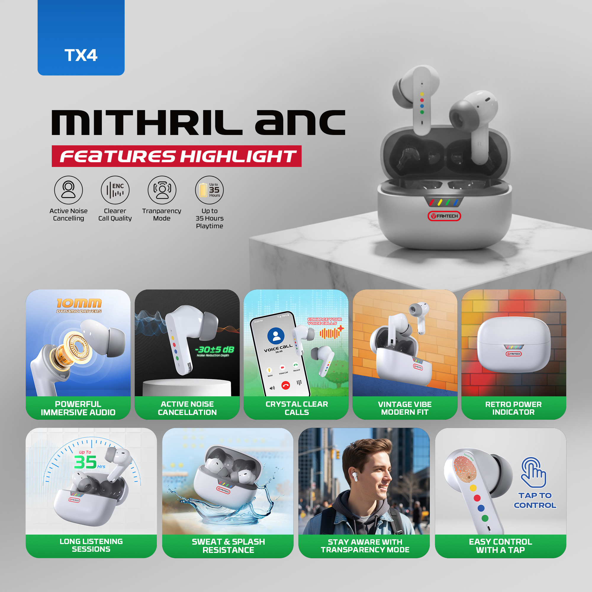 TX4 Mithril Super Famicom Edition Audífonos inalámbricos Super Maxfit SNES 13