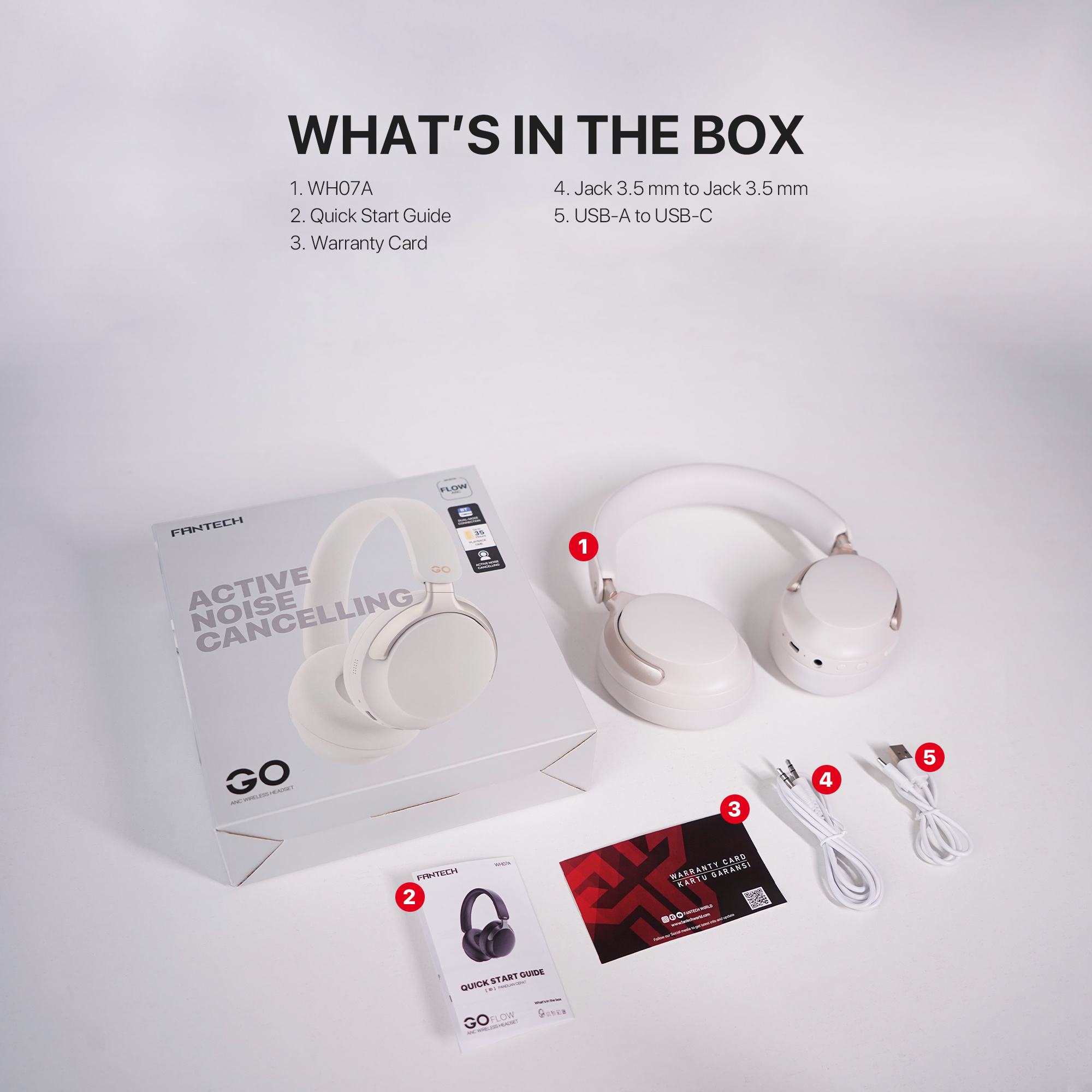 WH07A FLOW Black Audífonos Inalámbricos HD Audio 21