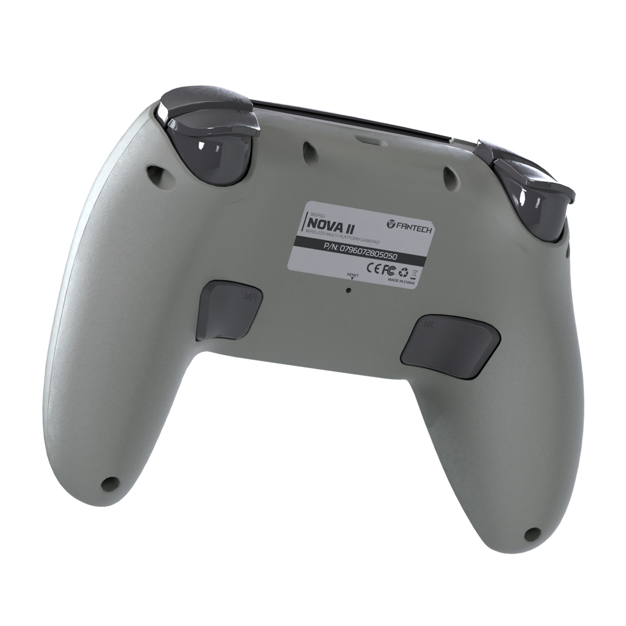 WGP16 NOVA II Grey Control Inalámbrico Multiplataforma Switch 2 PC PS4 9