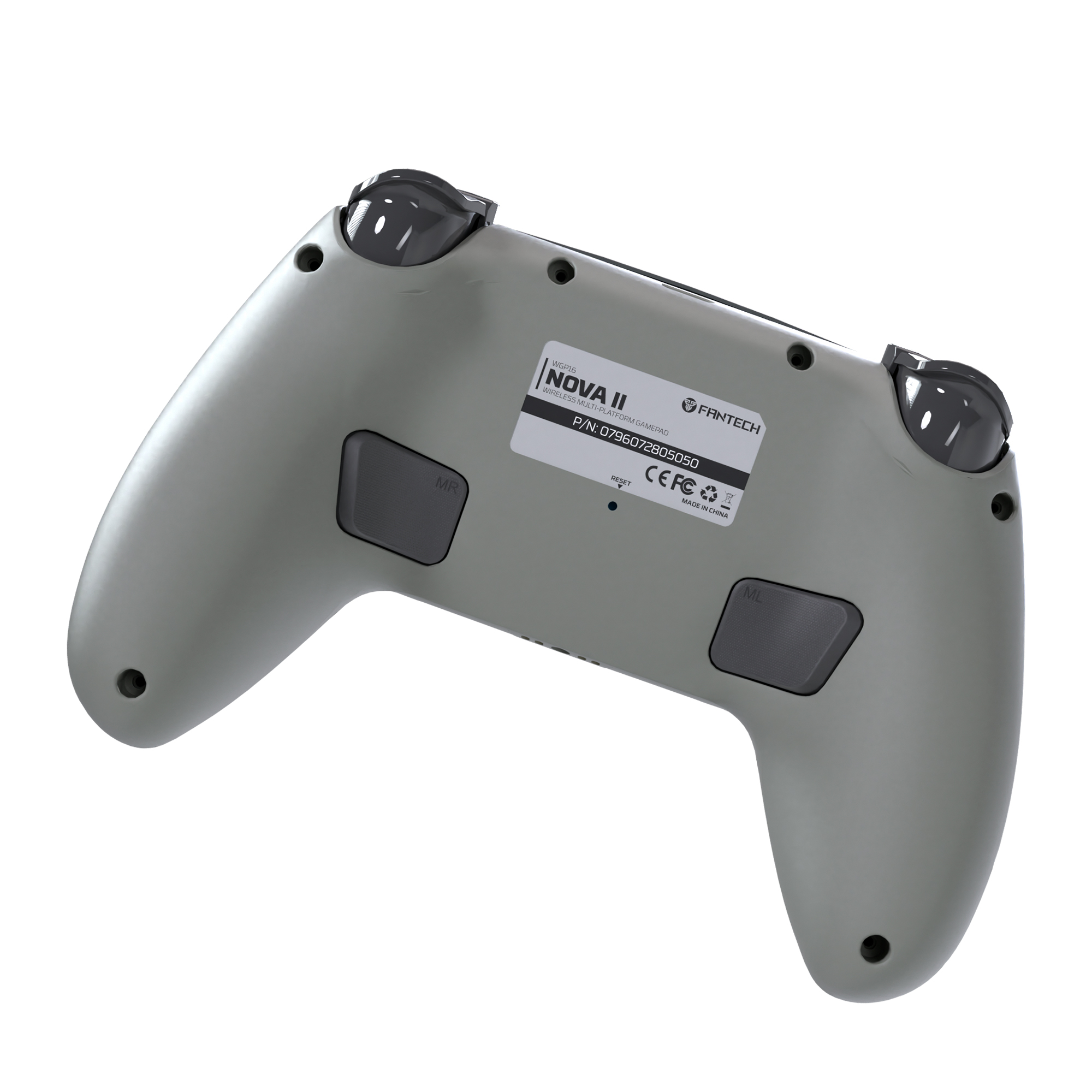 WGP16 NOVA II Grey Control Inalámbrico Multiplataforma Switch 2 PC PS4 10