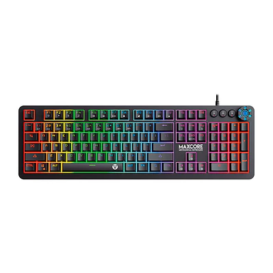 MK852 MAXCORE Black Teclado Mecánico 100% Layout USA