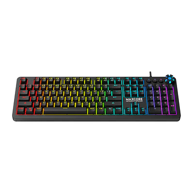 MK852 MAXCORE Black Teclado Mecánico 100% Layout USA