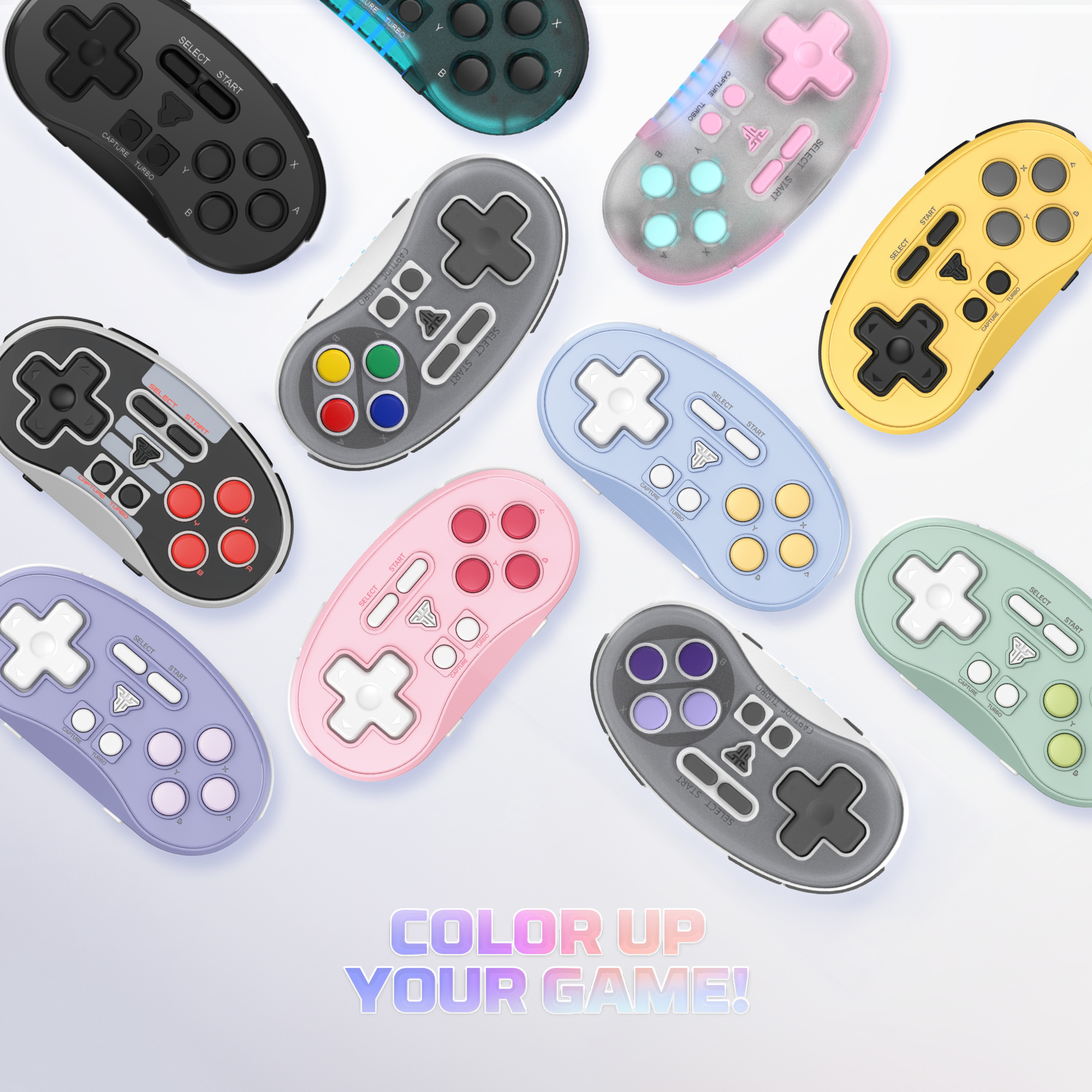 WGP17 EOS MINI Mochi Pink Control inalámbrico de bolsillo Multiplataforma Nintendo Switch 15