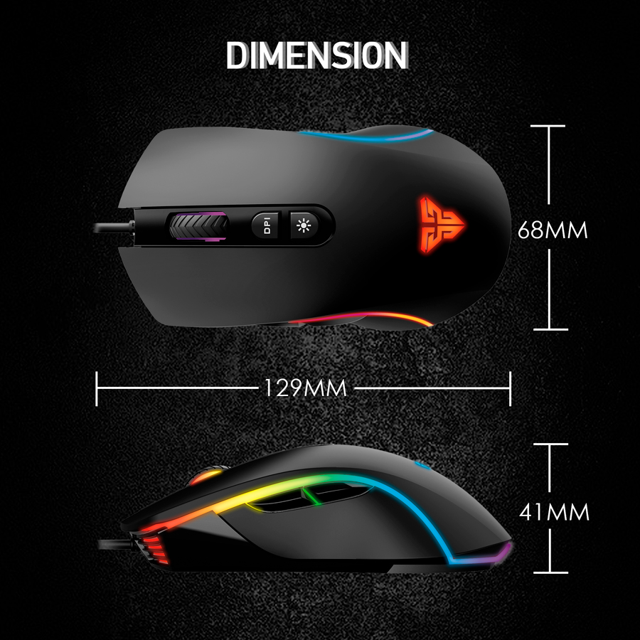 X16 THOR Black Mouse 4.200 DPI 11