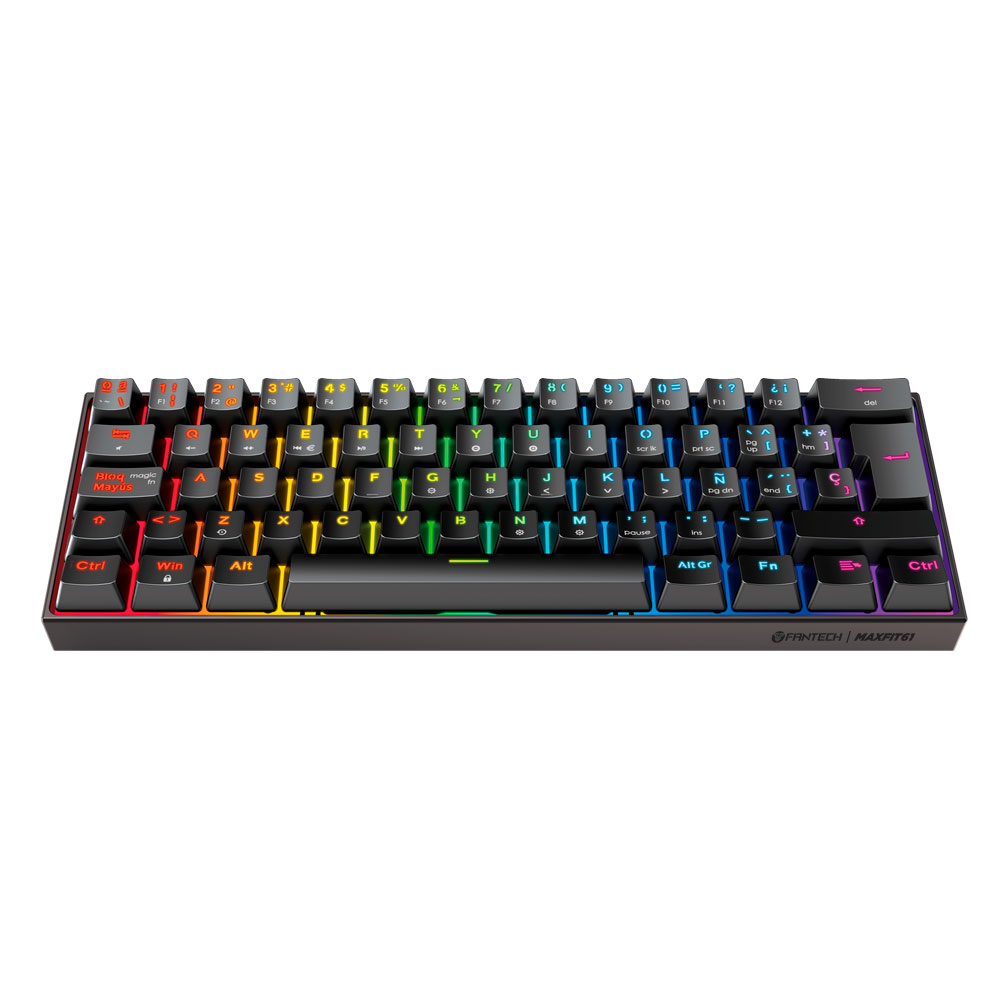 MK857 MAXFIT61 Black Teclado Mecánico 60% Layout Español 2