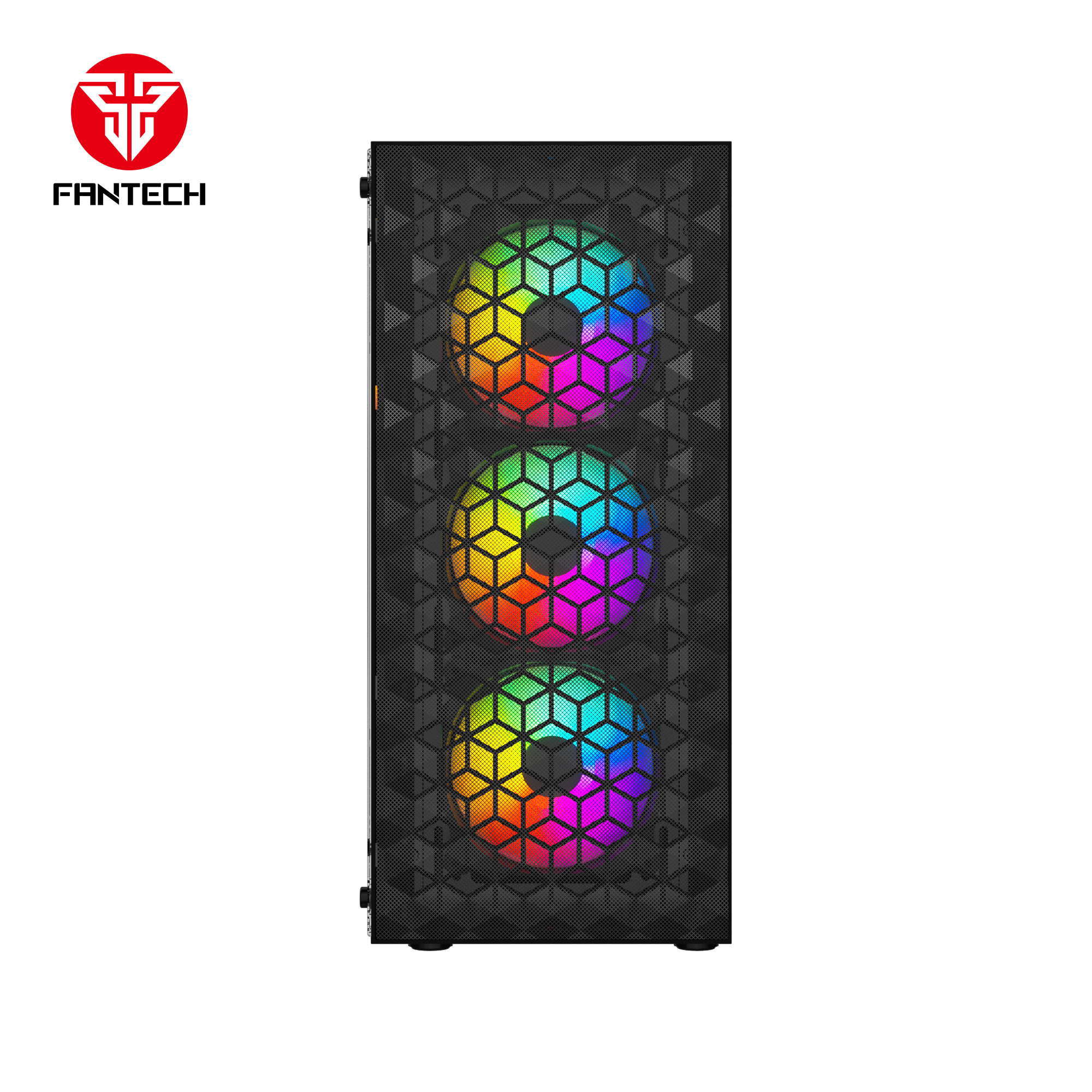 CG83 AERO II Black Gabinete PC + 4 Ventiladores RGB 2