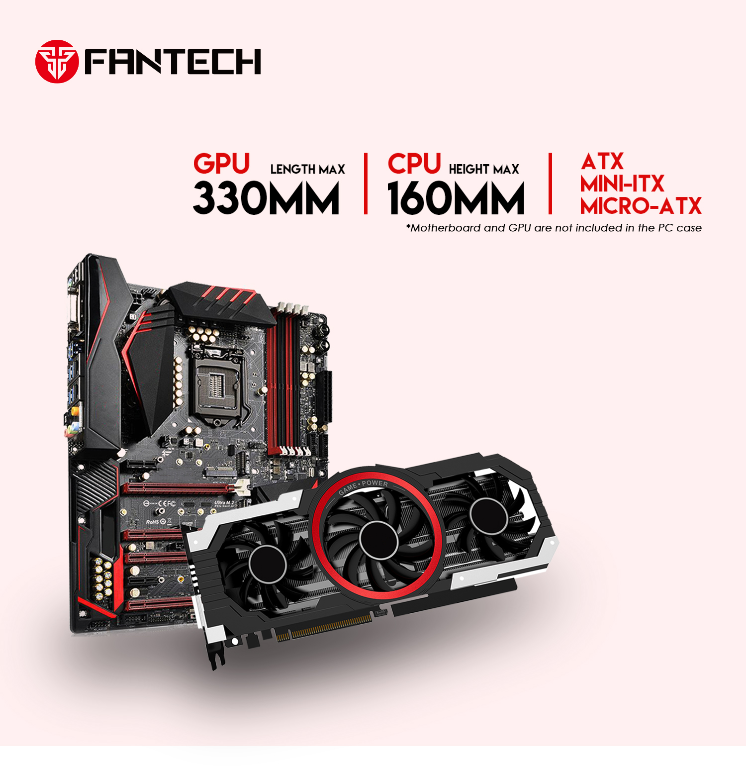 CG83 AERO II Pink Gabinete PC + 4 Ventiladores RGB 7