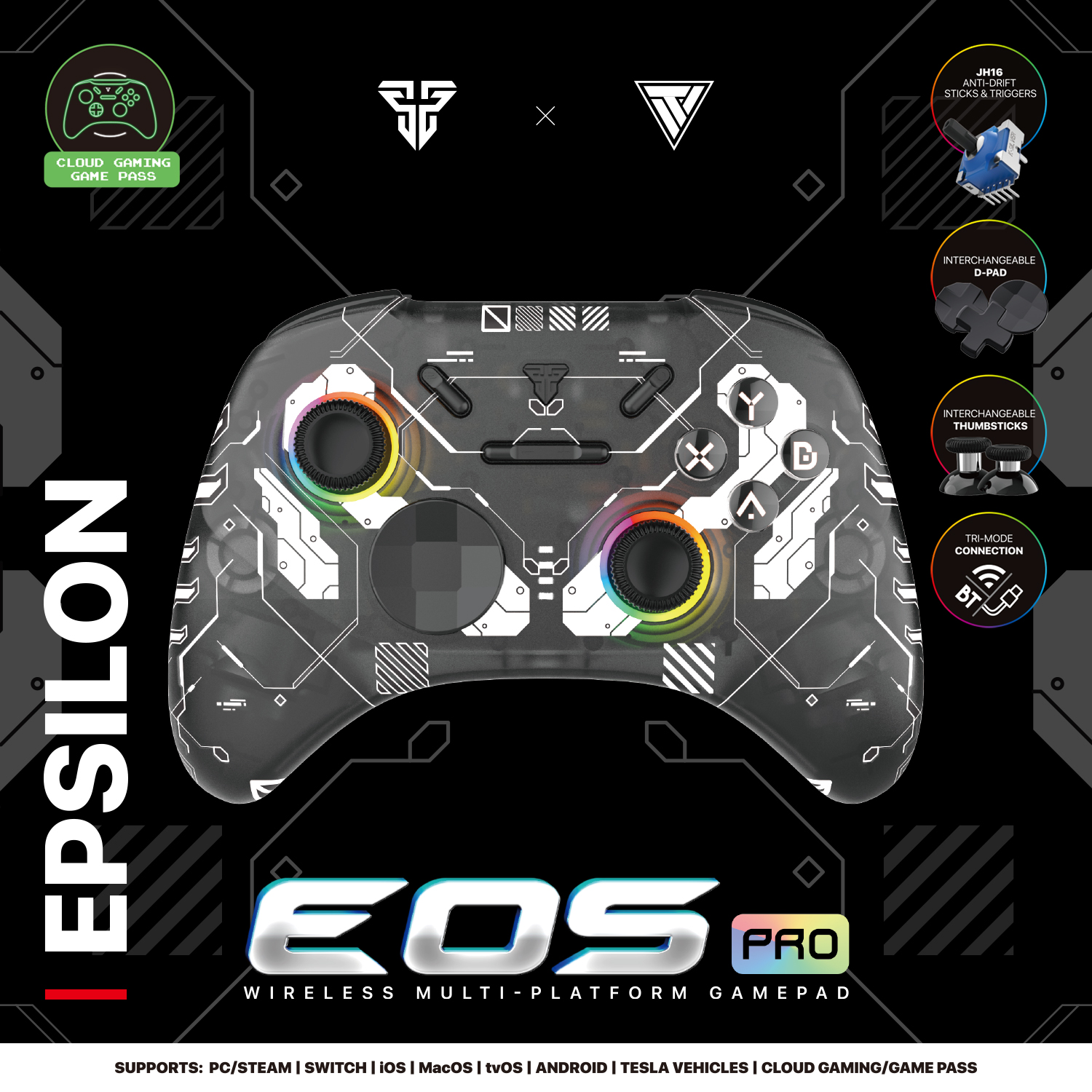 WGP15 EOS PRO Epsilon Control Inalámbrico Multiplataforma PC Nintendo Switch 15