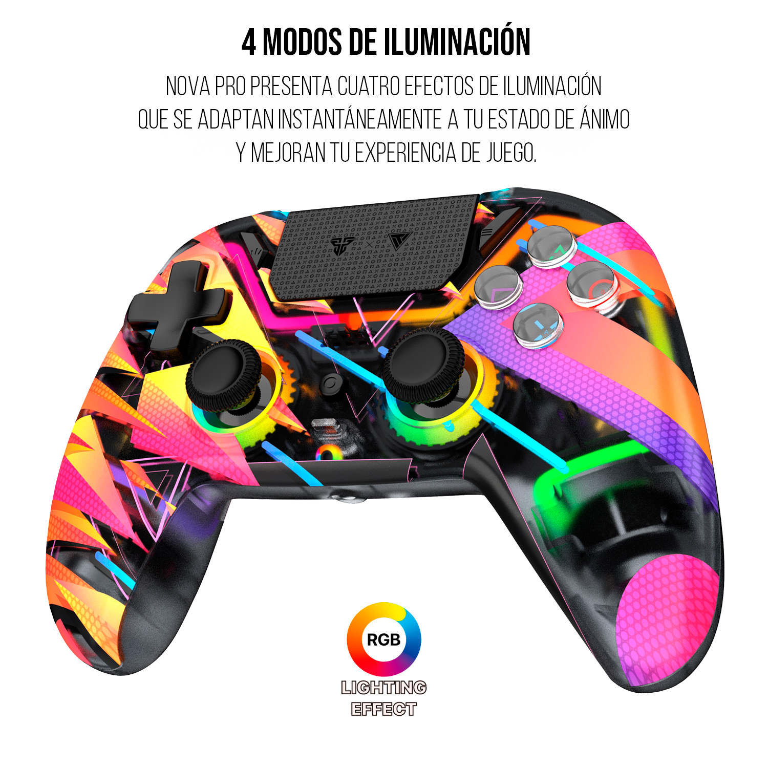 WGP14V2 NOVA PRO Solaris Control Inalámbrico Multiplataforma PS4 PC Switch 13