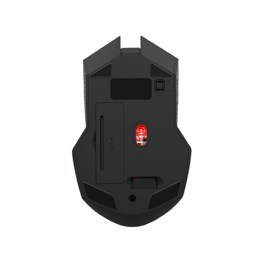 WG10 RAIGOR II Black Mouse Inalámbrico 2.000 DPI 3