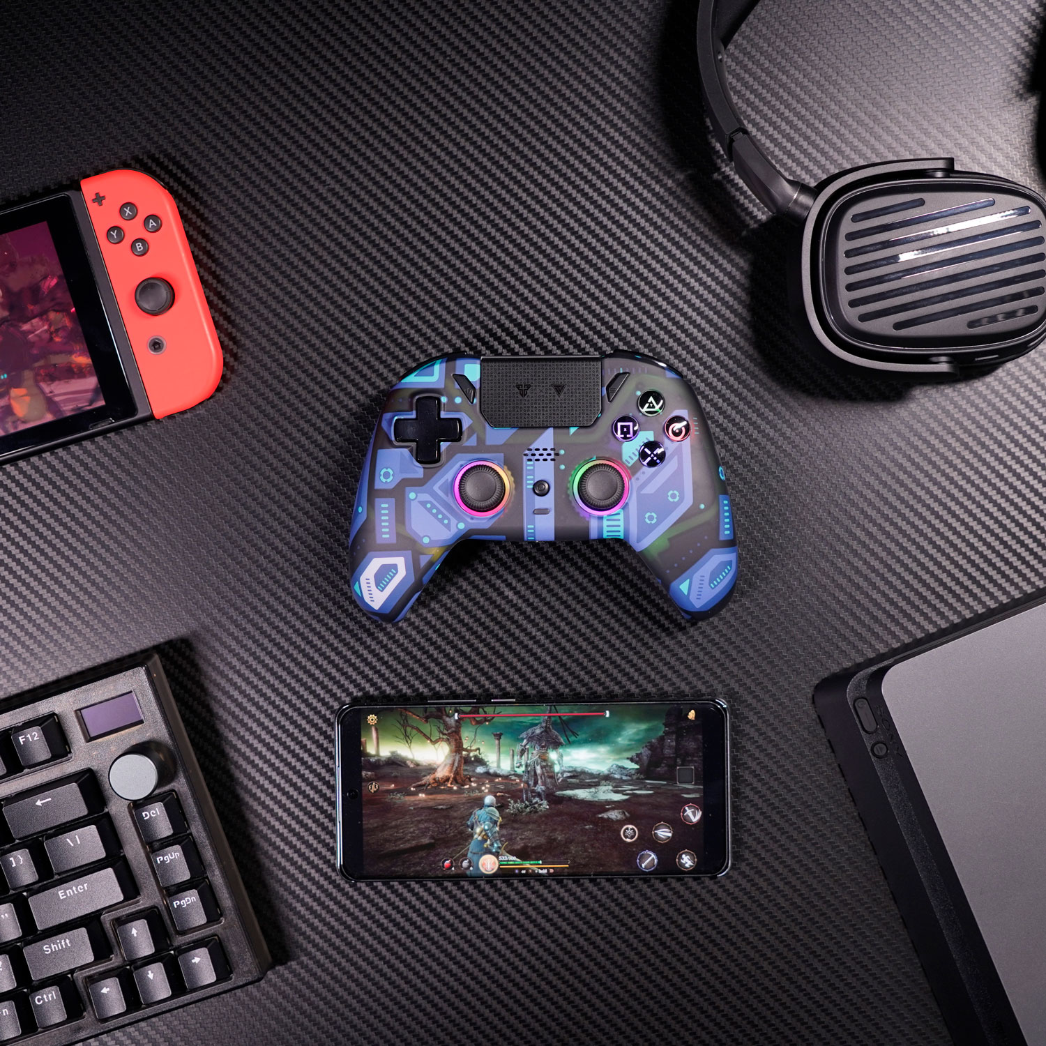 WGP14V2 NOVA PRO Polaris Control Inalámbrico Multiplataforma PS4 PC Switch 9