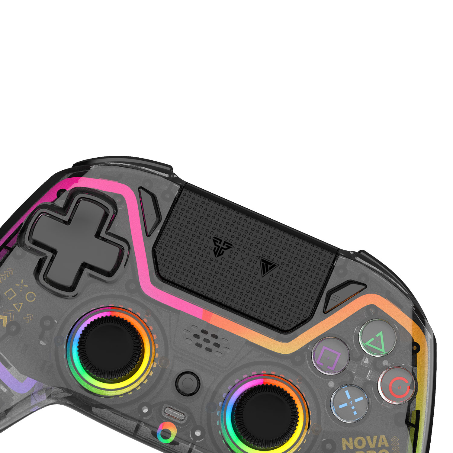 WGP14V2 NOVA PRO Atomic Black Control Inalámbrico Multiplataforma PS4 PC Switch 8