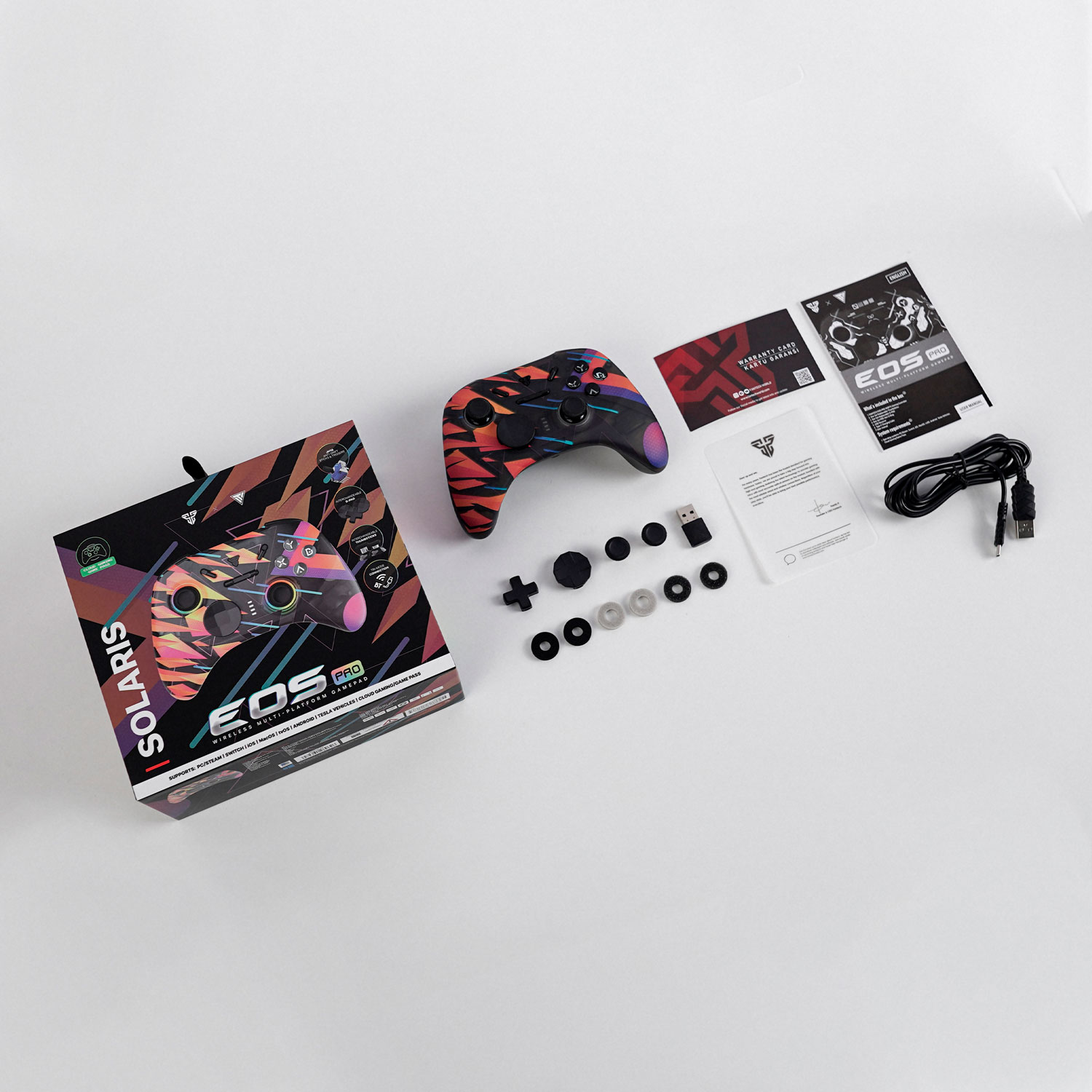 WGP15 EOS PRO Solaris Control Inalámbrico Multiplataforma PC Nintendo Switch 10