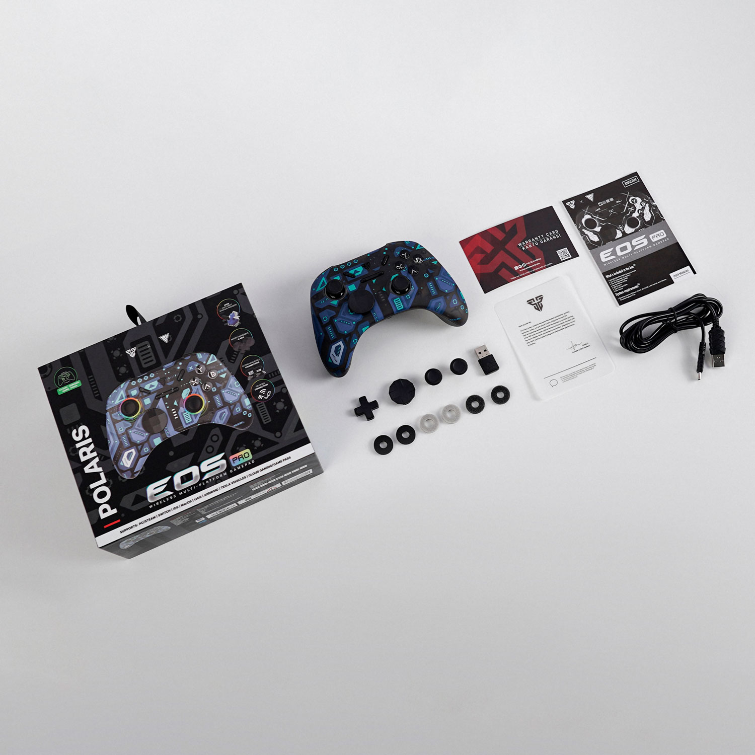 WGP15 EOS PRO Polaris Control Inalámbrico Multiplataforma PC Nintendo Switch 11