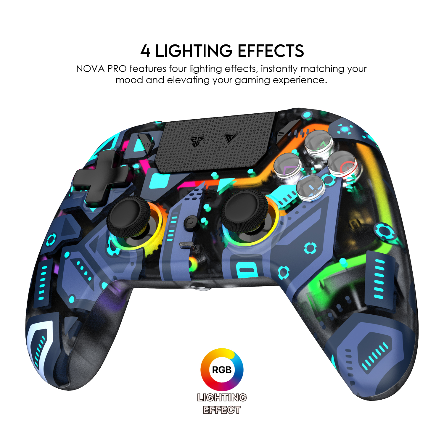 WGP14V2 NOVA PRO Polaris Control Inalámbrico Multiplataforma PS4 PC Switch 21