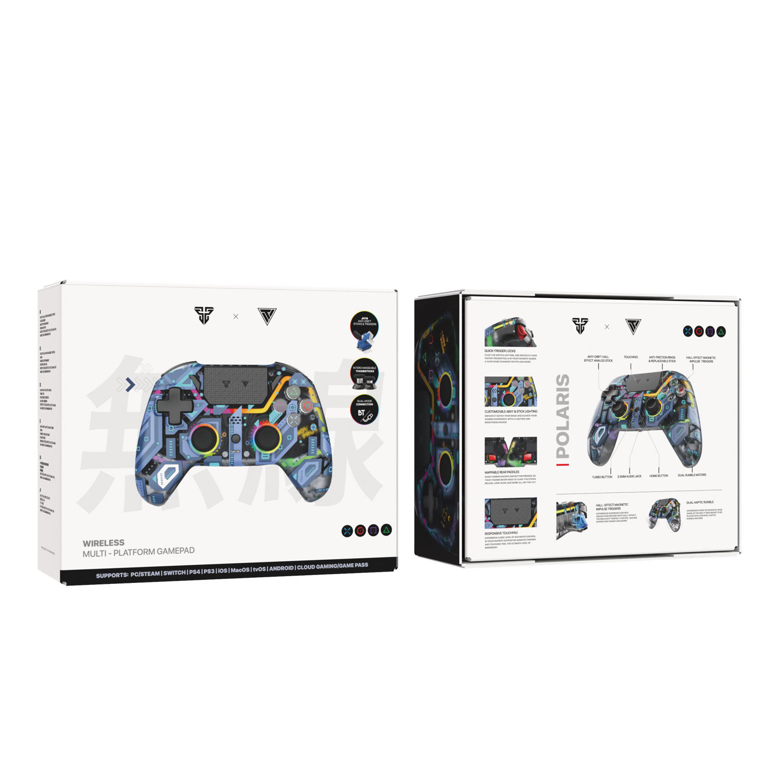 WGP14V2 NOVA PRO Polaris Control Inalámbrico Multiplataforma PS4 PC Switch 25