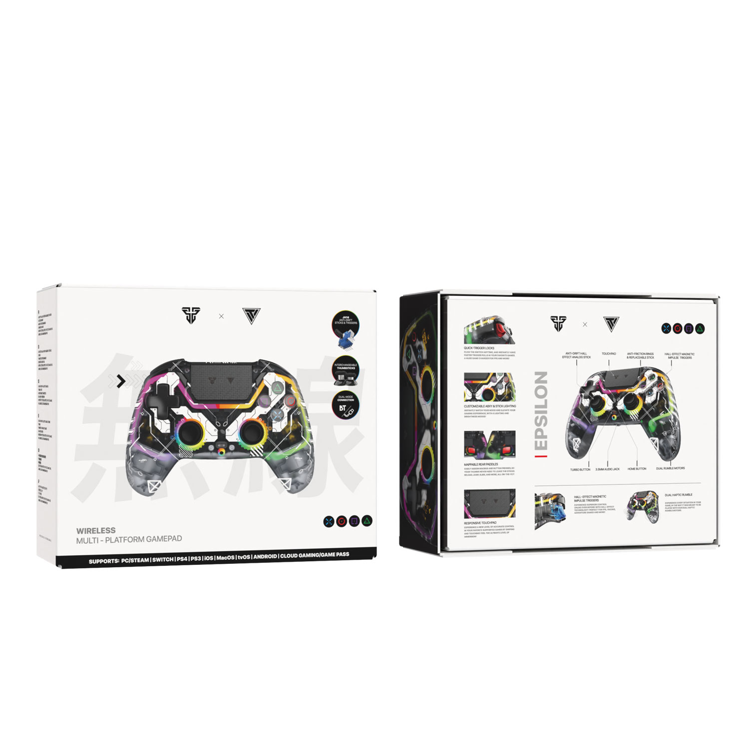 WGP14V2 NOVA PRO Epsilon Control Inalámbrico Multiplataforma PS4 PC Switch 25