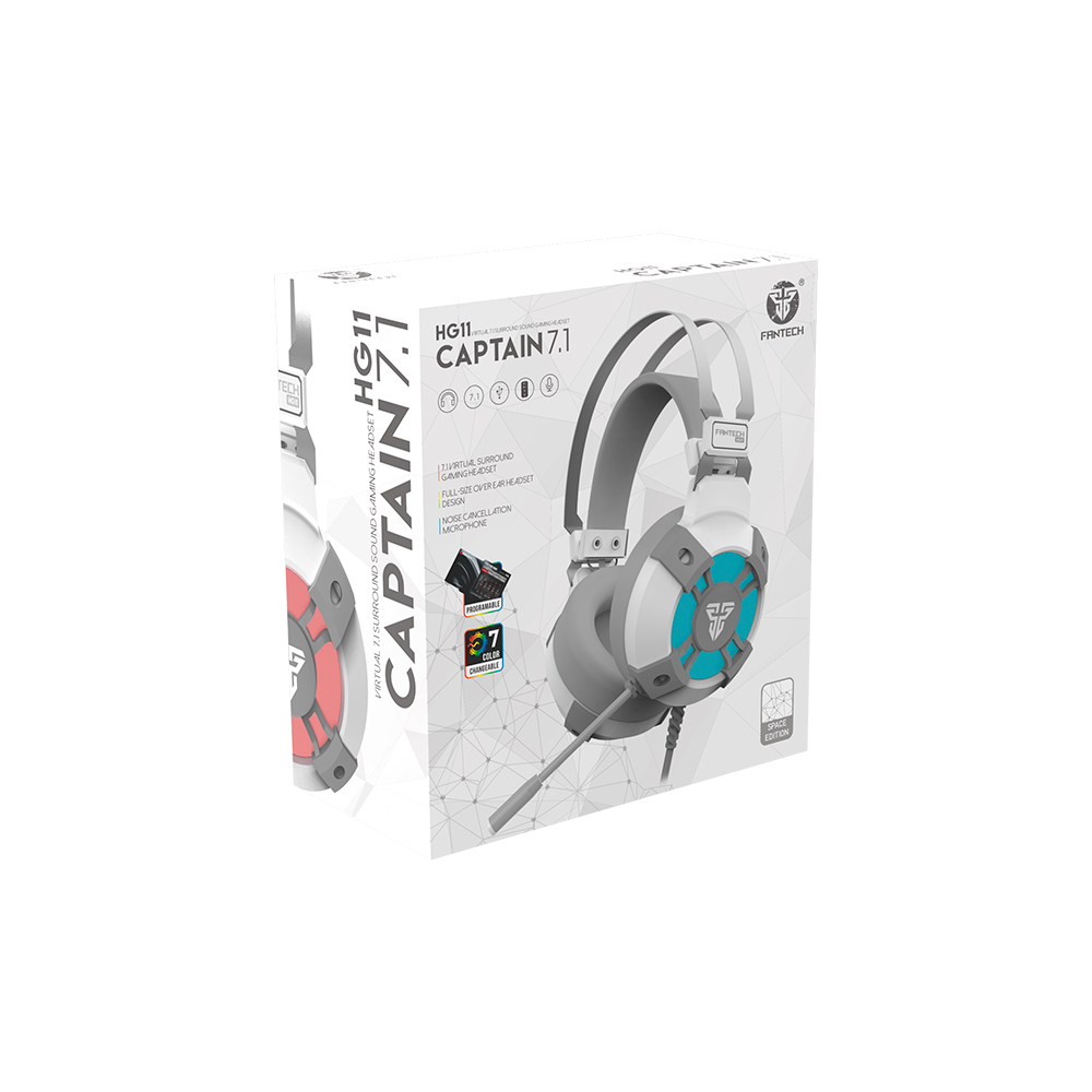 HG11 CAPTAIN Space Edition Audífonos USB 7.1 Virtual 5