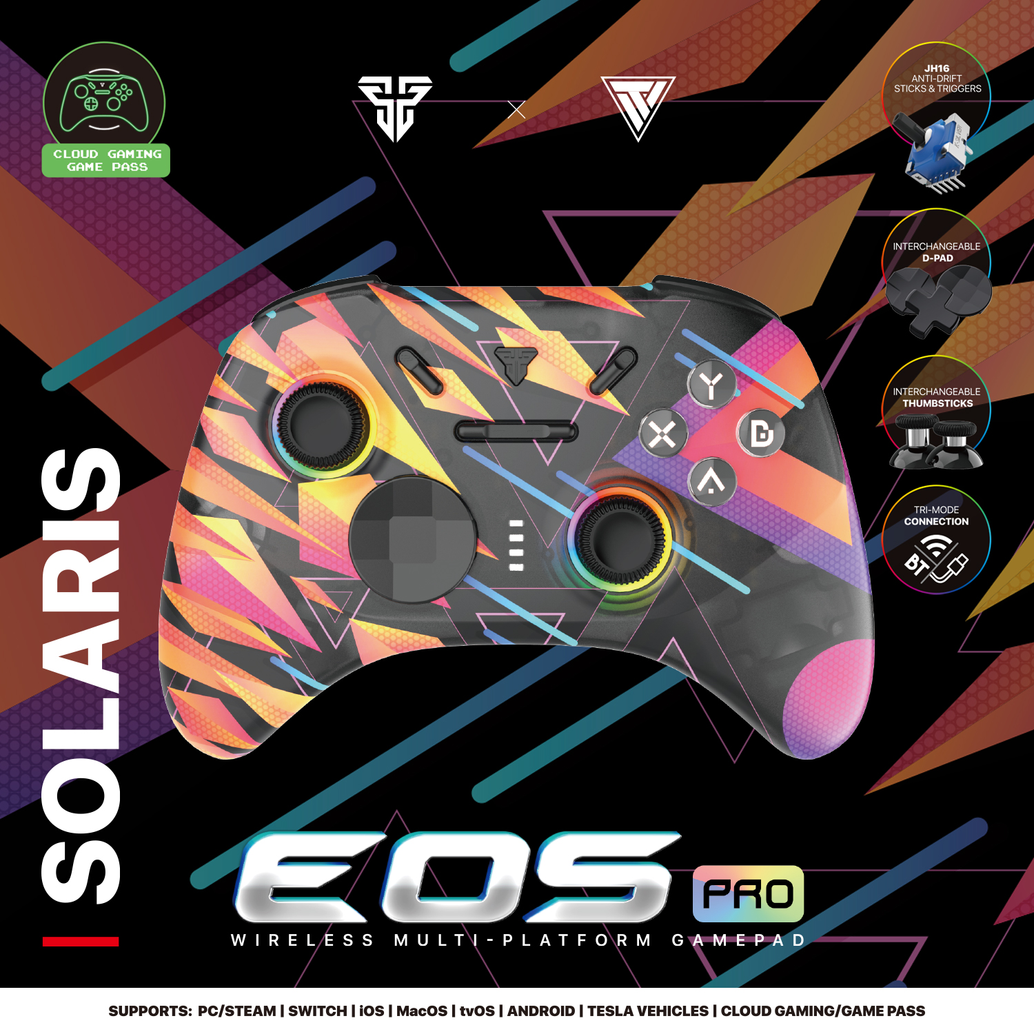 WGP15 EOS PRO Solaris Control Inalámbrico Multiplataforma PC Nintendo Switch 20