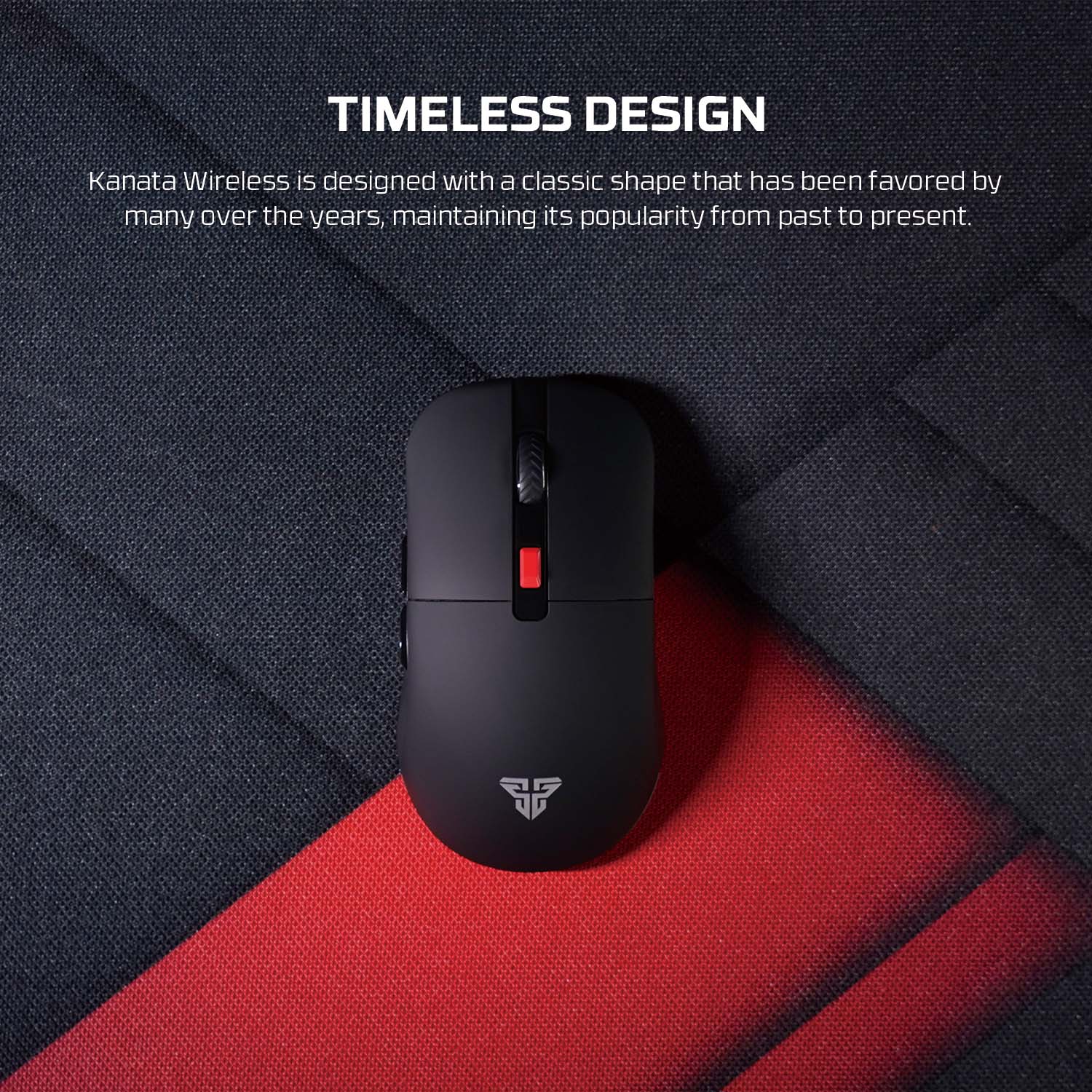 WG9 KANATA Black Mouse Inalámbrico 2.000 DPI 7