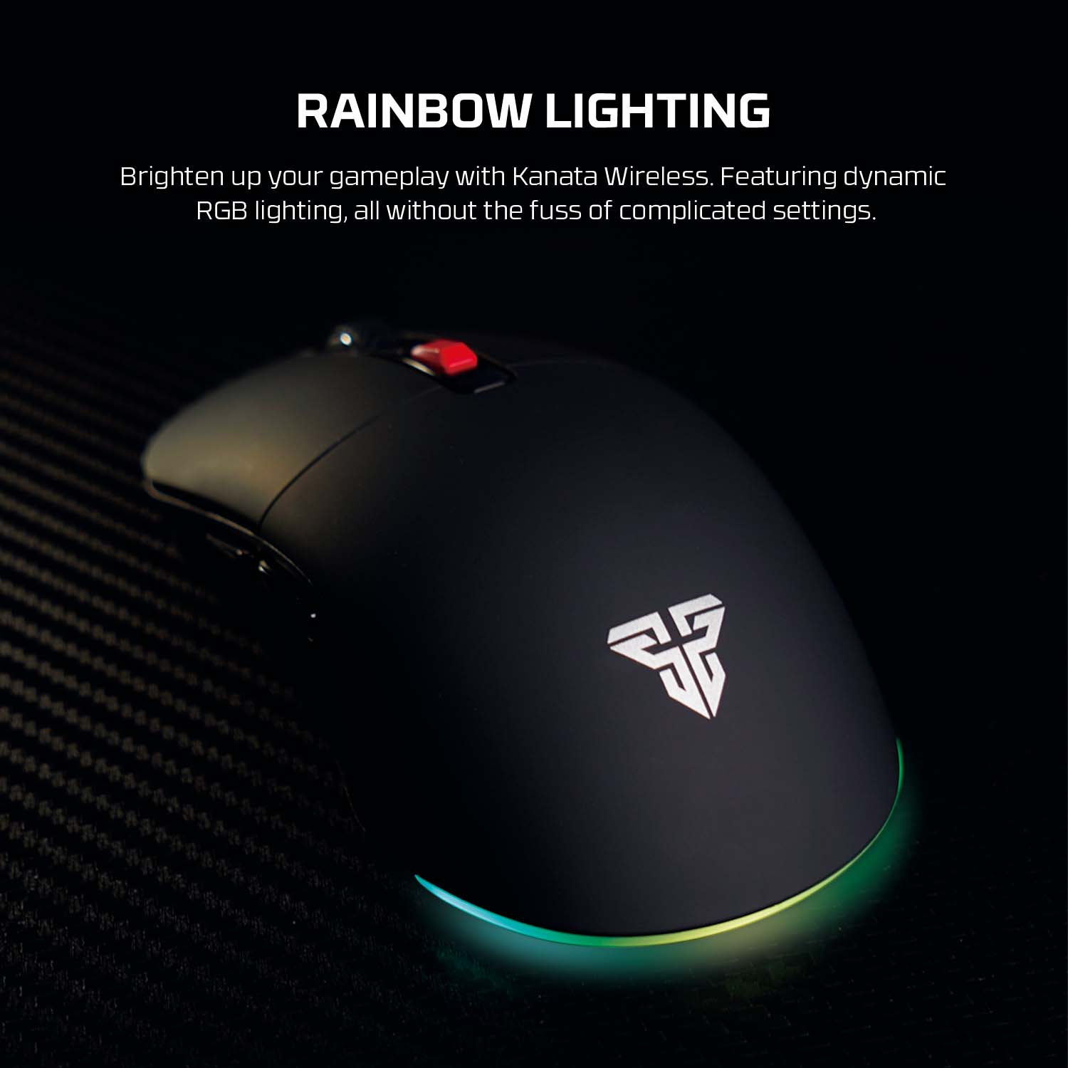 WG9 KANATA Black Mouse Inalámbrico 2.000 DPI 13