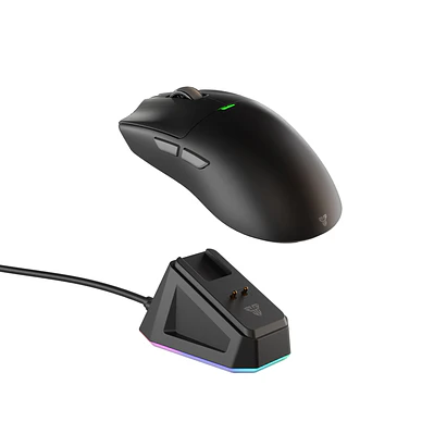 WG13s TANTO S Black Ultimate Gaming Mouse Inalámbrico 26.000 DPI y 8.000 Hz con dock de carga RGB