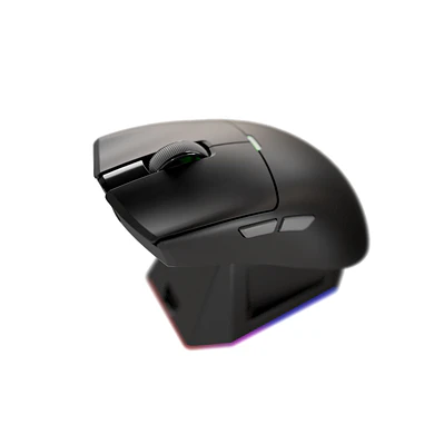 WG13s TANTO S Black Ultimate Gaming Mouse Inalámbrico 26.000 DPI y 8.000 Hz con dock de carga RGB