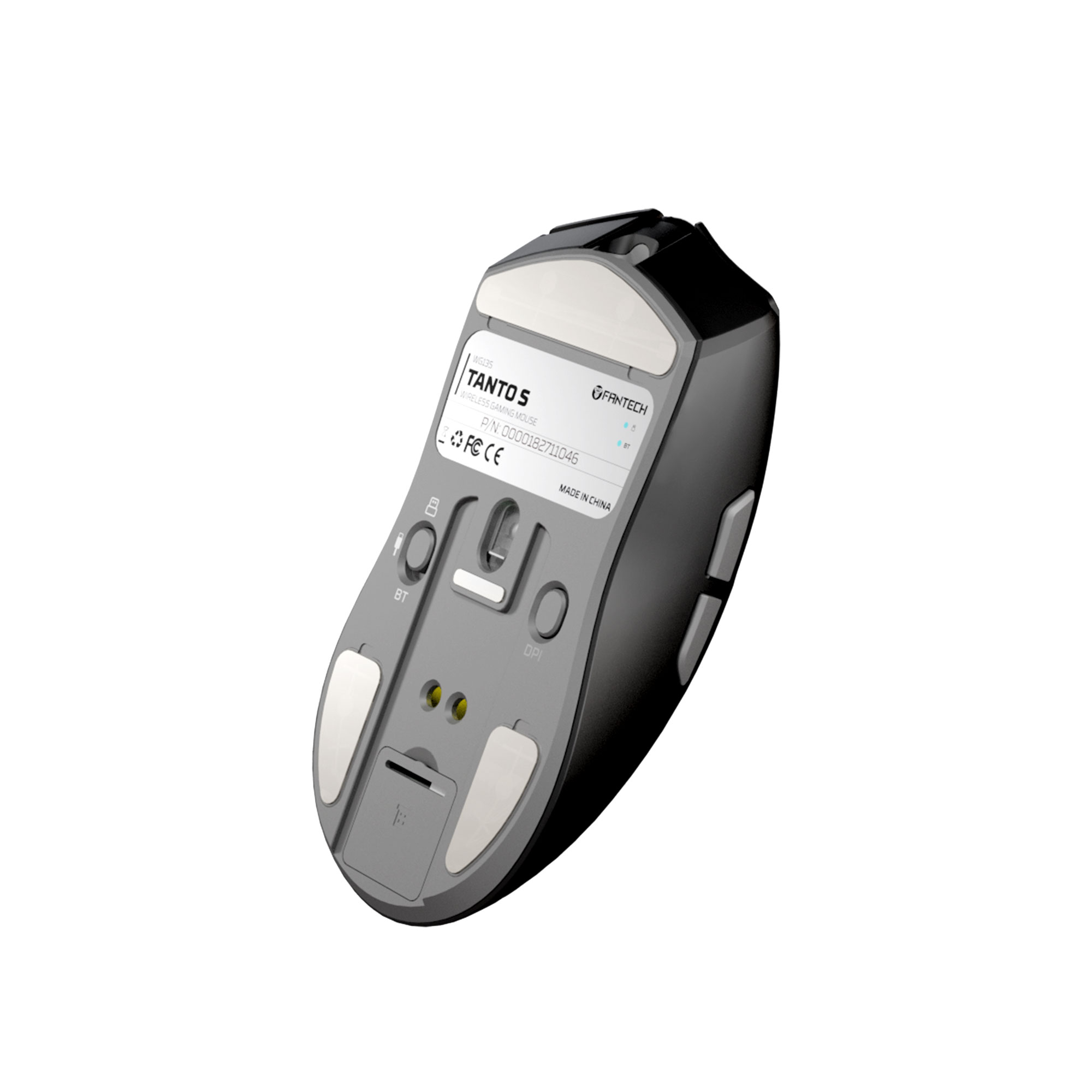 WG13s TANTO S Black Ultimate Gaming Mouse Inalámbrico 26.000 DPI y 8.000 Hz con dock de carga RGB 7