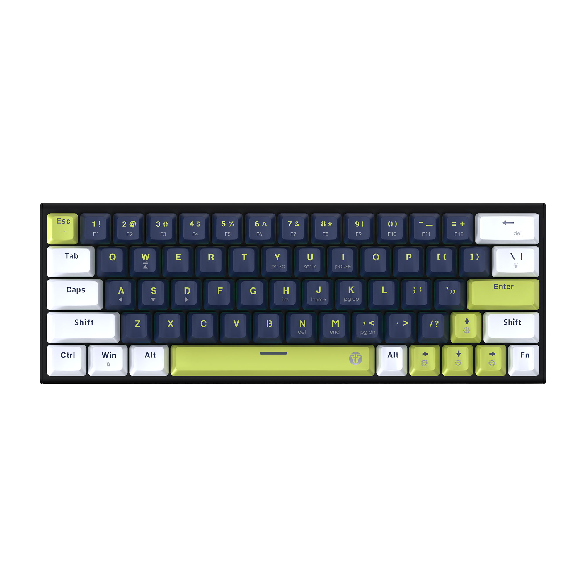 MK874V2 ATOM63 Mori Blue Teclado Mecánico 60% Hot-Swappable Layout USA 1