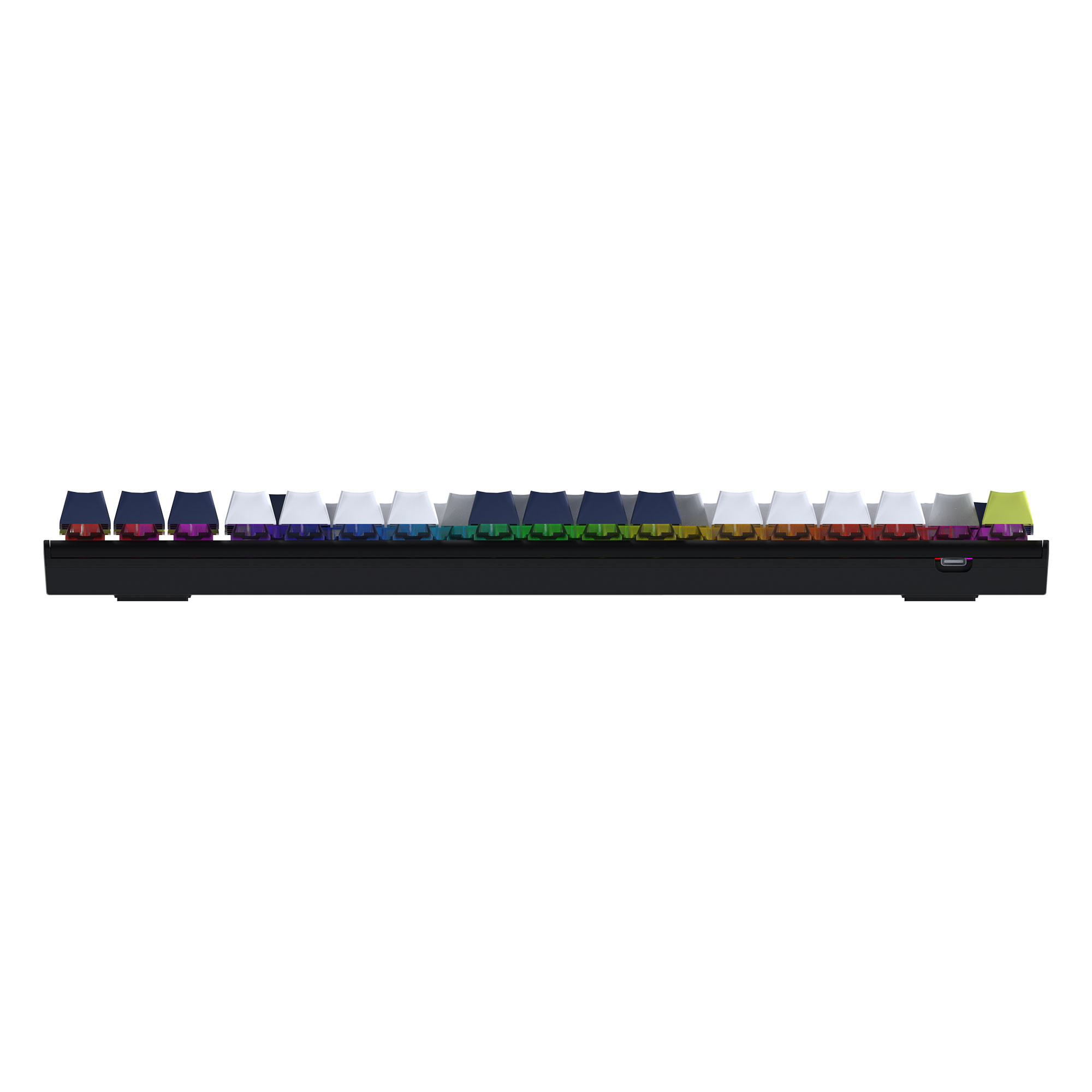 MK877s ATOM87s Mori Blue Teclado mecánico 80% Hot-Swappable Layout USA 5