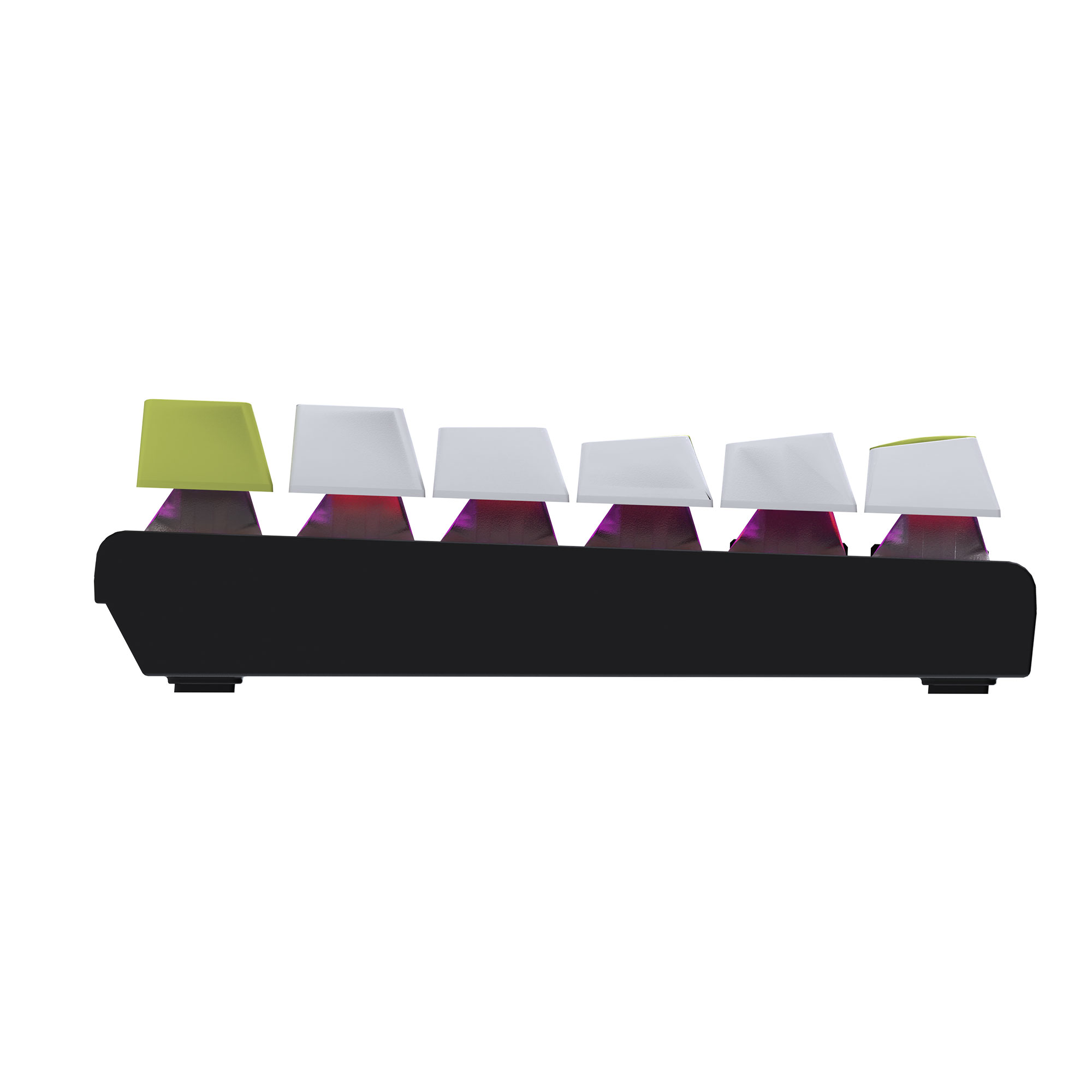MK877s ATOM87s Mori Blue Teclado mecánico 80% Hot-Swappable Layout USA 6