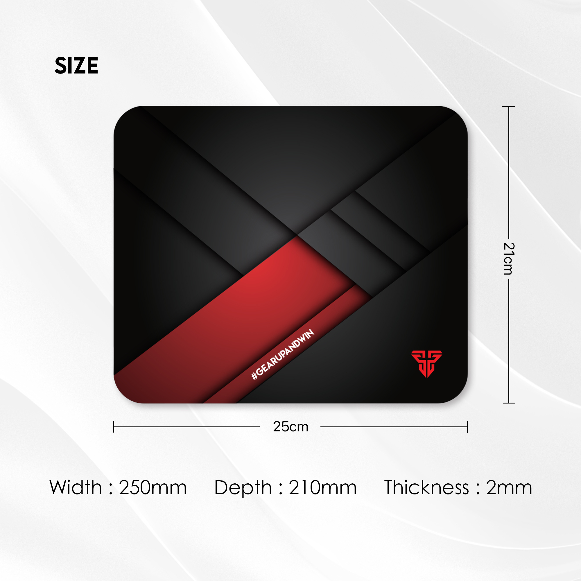 MP256 VIGIL Mousepad Talla S Control Edition 4