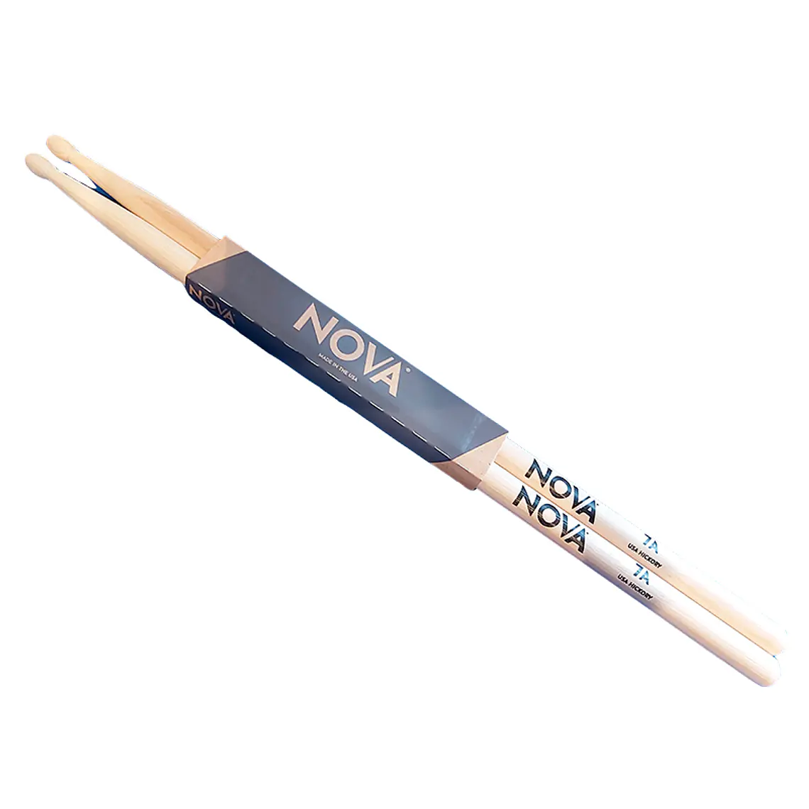 Baqueta NOVA - Vic Firth 7A Natural (Punta Madera) 1