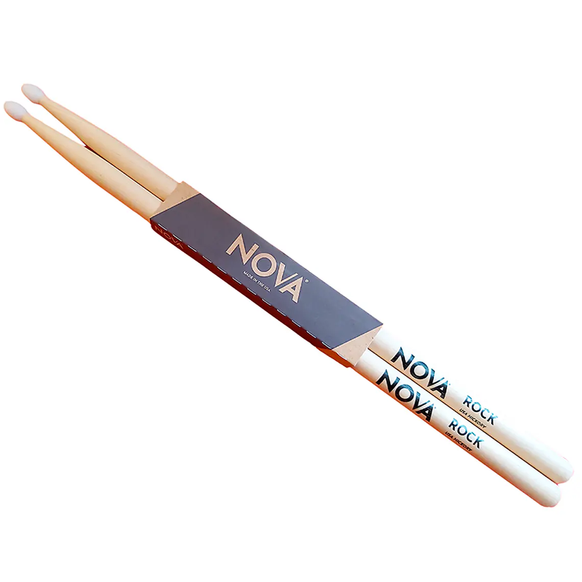 Baqueta NOVA - Vic Firth ROCK-N Natural (Punta Nylon) 1