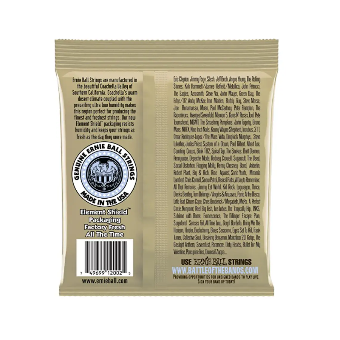 Ernie Ball - Earthwood Medium 2