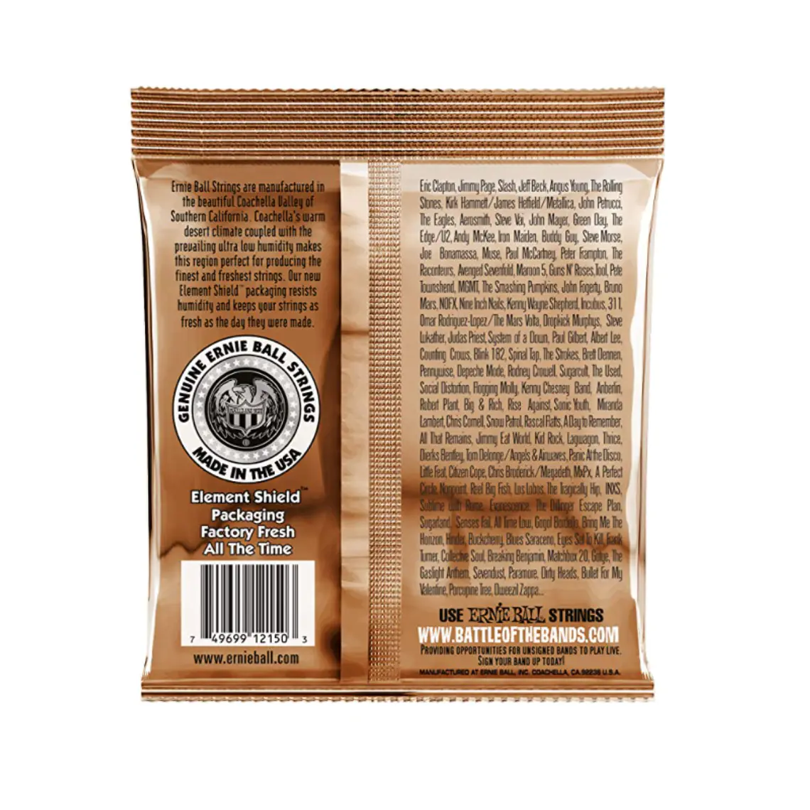 Ernie Ball - Earthwood Extra Light 2