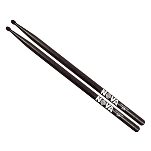 Baqueta NOVA - Vic Firth 5A Black (Punta Madera)