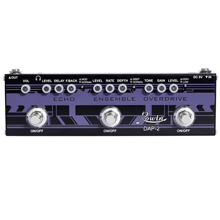 Rowin 3 en 1 (Delay, Chorus,Overdrive) / DAP-2 1